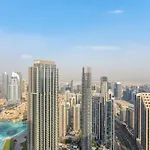 65Th High Floor - 4 Bedroom Apartment With Best Opera, Fountain & Burj Khalifa View - Downtown Dubai - Forte Tower 1 By Stayfinity For Max 9 Guests