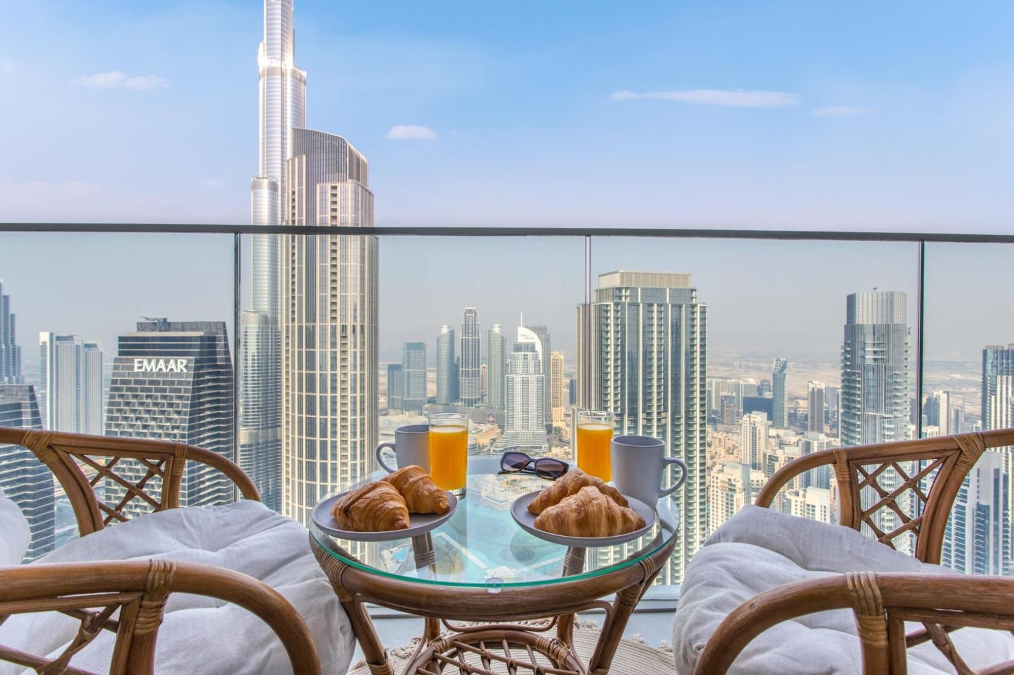 65th High Floor - 4 Bedroom With Opera, Fountain & Burj Khalifa View - Downtown - Tower 1 By Stayfinity For Max 9 Guests Dubai