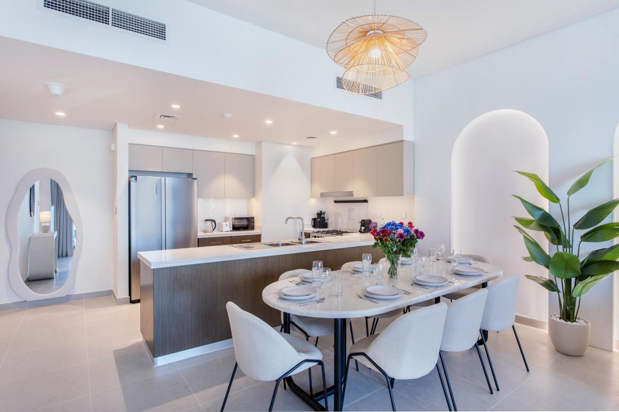 65th High Floor - 4 Bedroom With Opera, Fountain & Burj Khalifa View - Downtown - Tower 1 By Stayfinity For Max 9 Guests Dubai