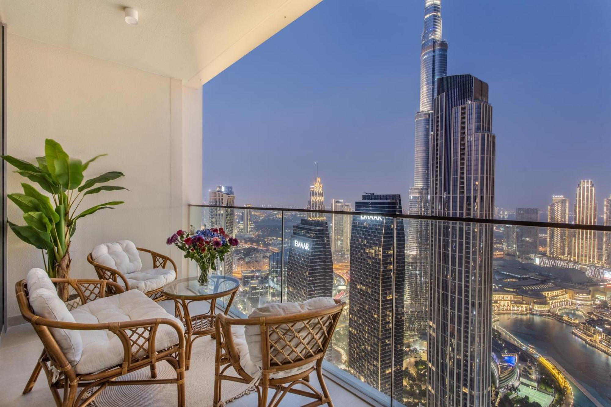 65th High Floor - 4 Bedroom With Opera, Fountain & Burj Khalifa View - Downtown - Tower 1 By Stayfinity For Max 9 Guests Dubai