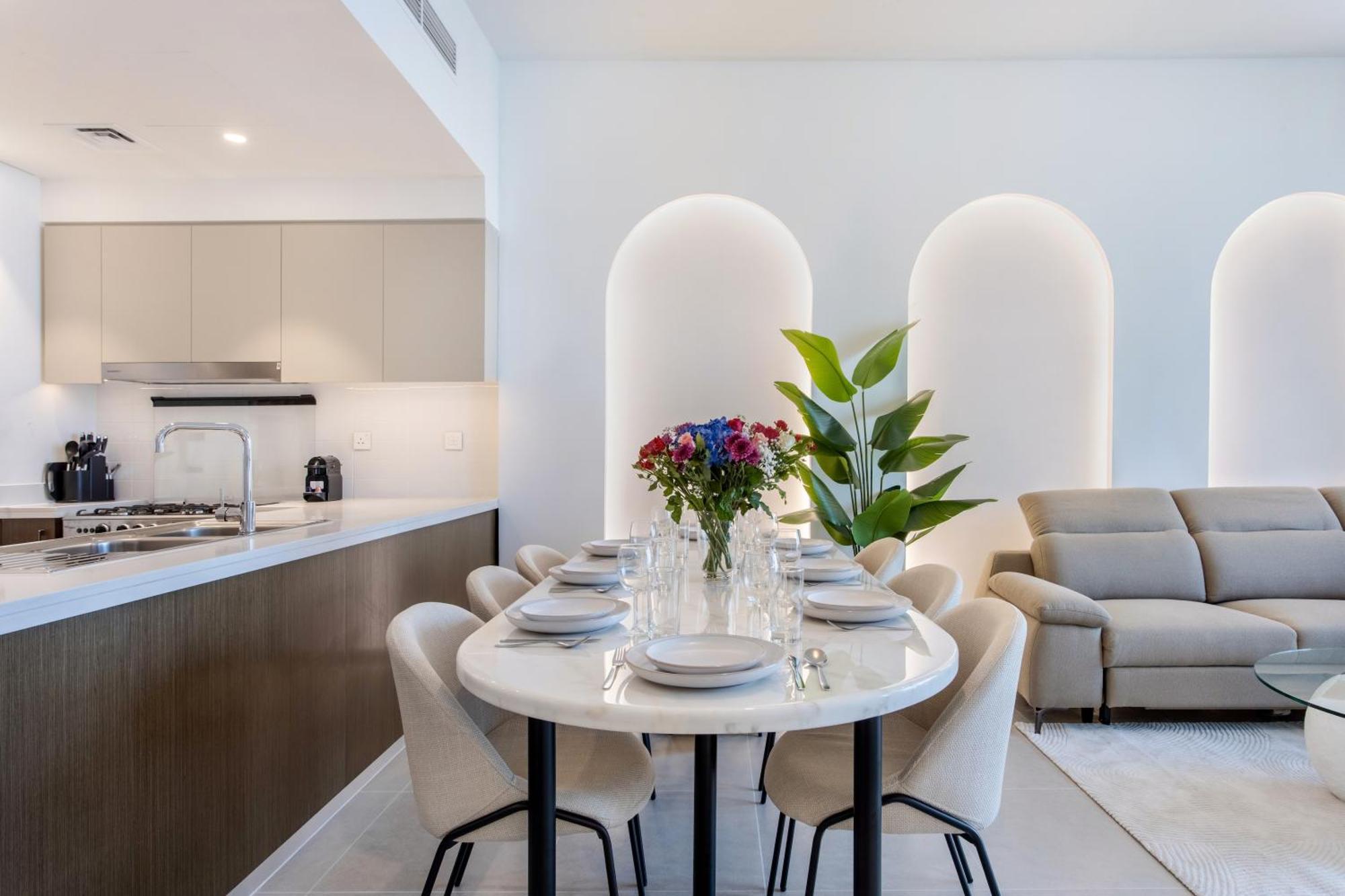 65th High Floor - 4 Bedroom With Opera, Fountain & Burj Khalifa View - Downtown - Tower 1 By Stayfinity For Max 9 Guests Apartment