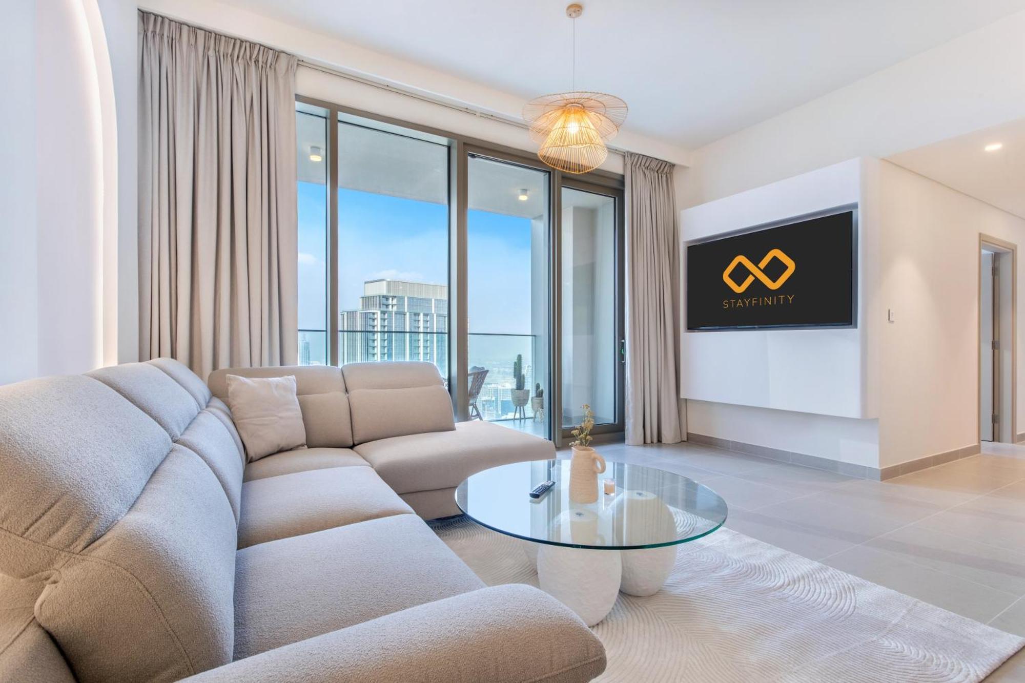 65th High Floor - 4 Bedroom With Opera, Fountain & Burj Khalifa View - Downtown - Tower 1 By Stayfinity For Max 9 Guests