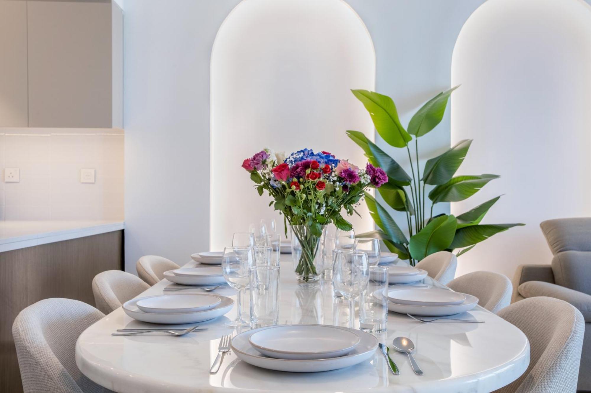 65th High Floor - 4 Bedroom With Opera, Fountain & Burj Khalifa View - Downtown - Tower 1 By Stayfinity For Max 9 Guests Apartment *